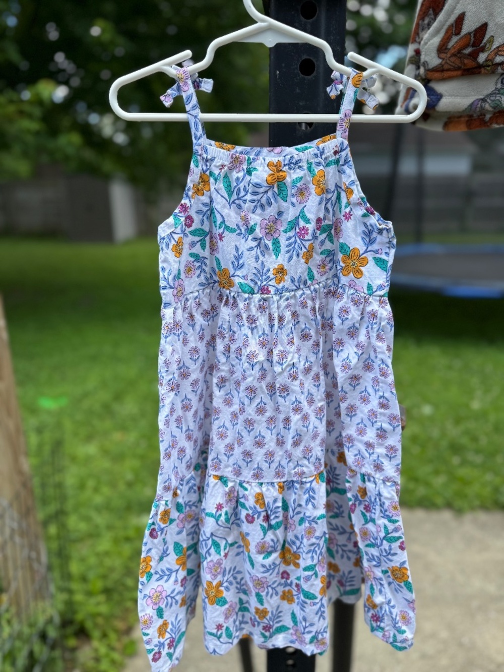 Carters Girls Floral Maxi Dress  3T